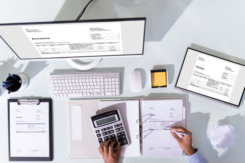 bookkeeping job paperwork